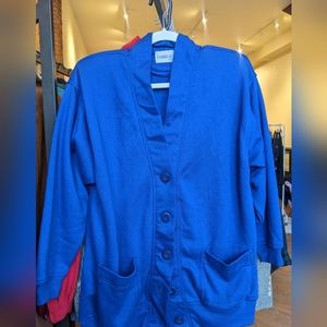 Vintage Blue Blazer like-type Jacket